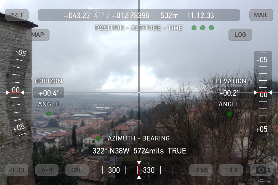 theodolite app per iphone