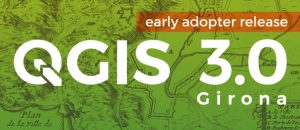 logo qgis 3.0 Girona